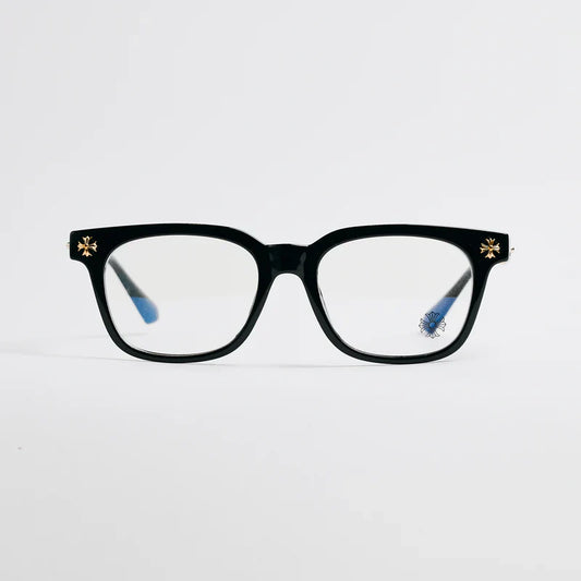 Chrome Hearts Cox Ucker Black & Gold Frames