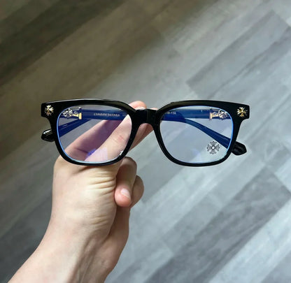 Chrome Hearts Cox Ucker Black & Gold Frames