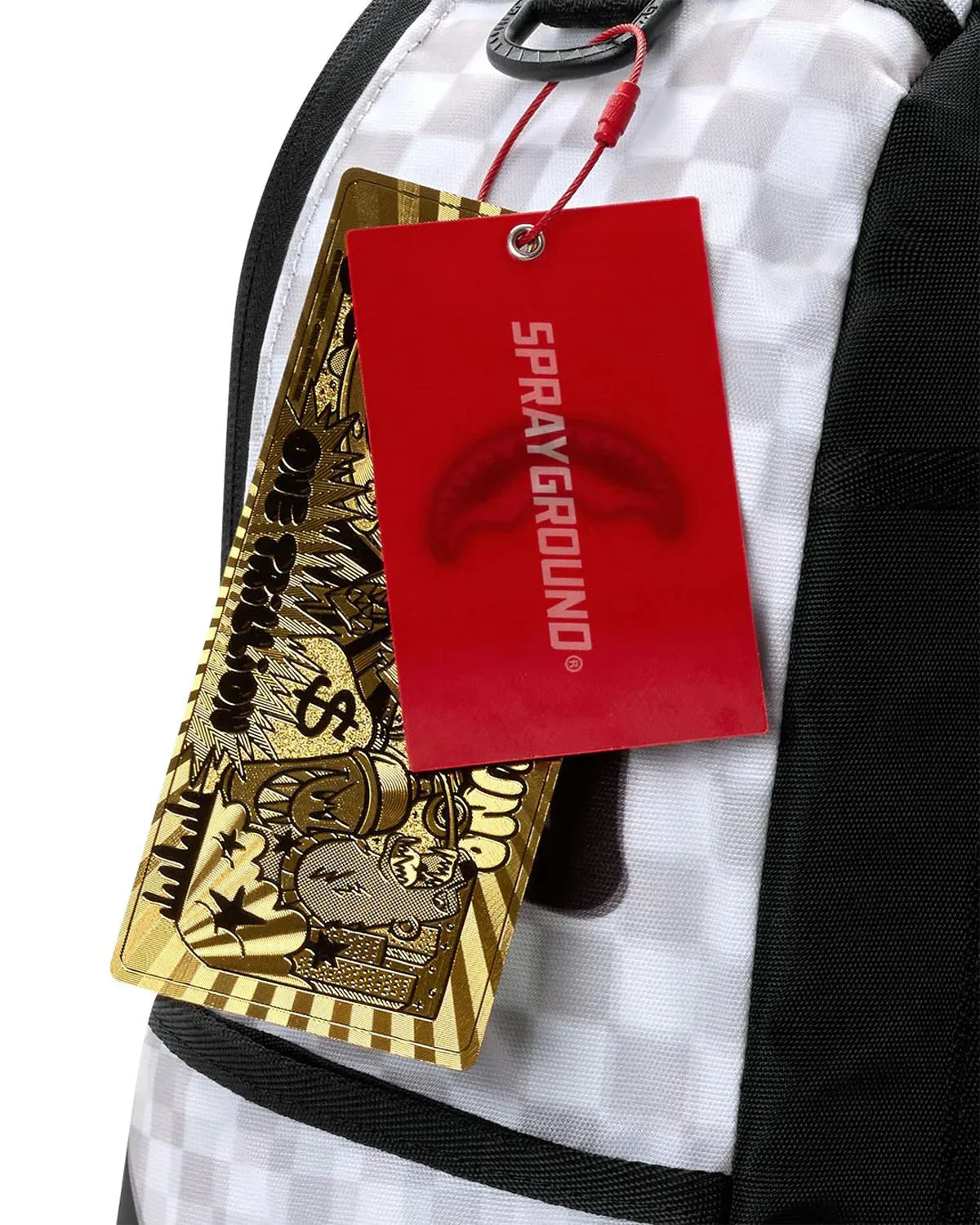 Sprayground Shark In Paris 3D Effect Backpack