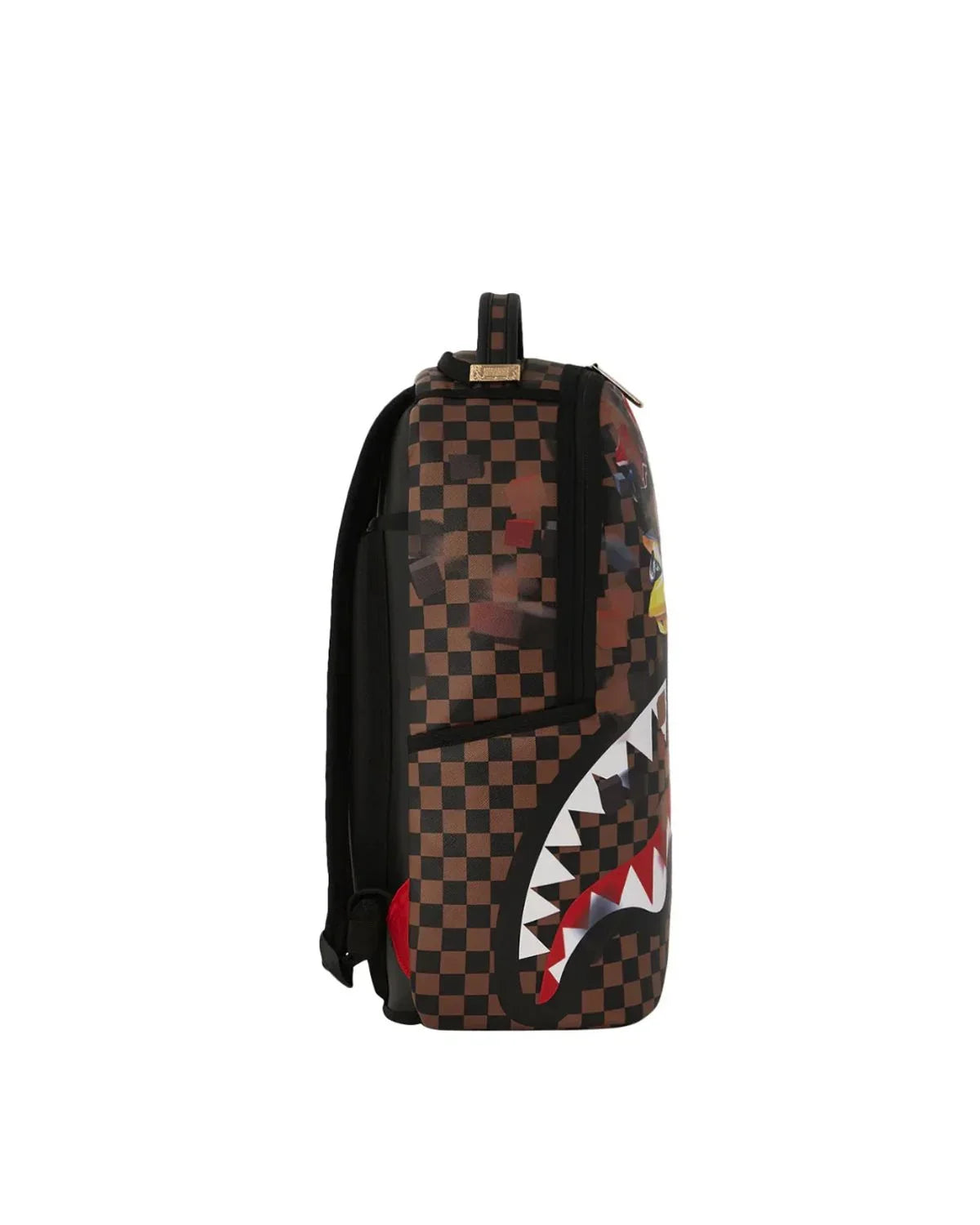 Sprayground Transformers Checkered Shark Backpack