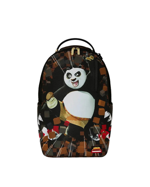 Sprayground Kung Fu Panda Checker Backpack