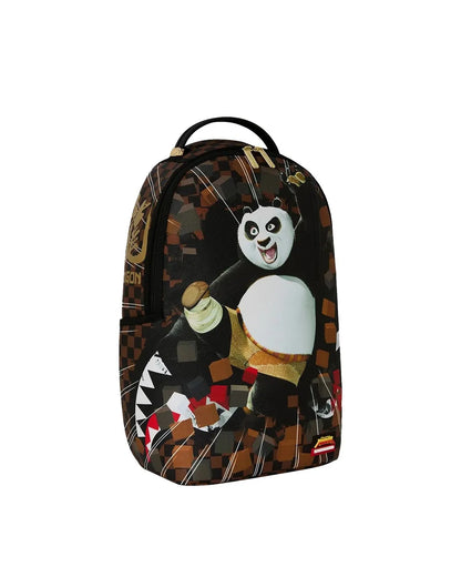 Sprayground Kung Fu Panda Checker Backpack