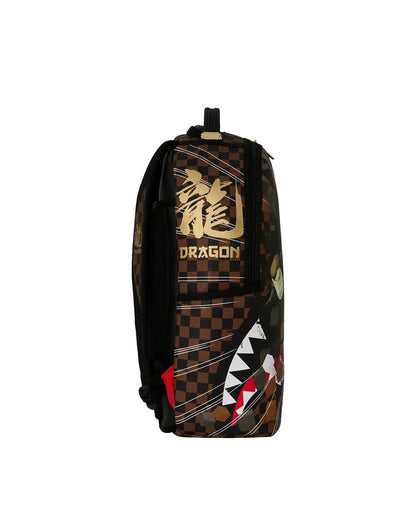 Sprayground Kung Fu Panda Checker Backpack