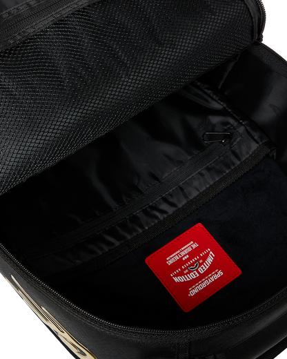 Sprayground Gold heart Shark Drip Backpack