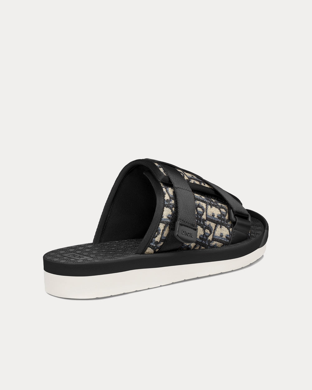 Dior Alpha Sandals Black Oblique Jacquard