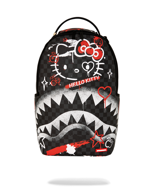 Sprayground Hello Kitty Official Collab - Fresh Paint Backpack