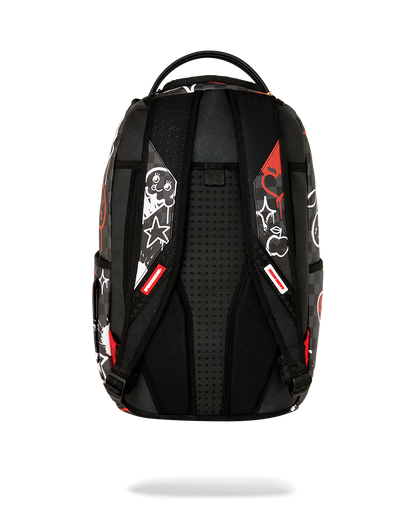 Sprayground Hello Kitty Official Collab - Fresh Paint Backpack
