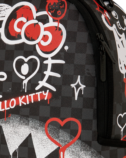 Sprayground Hello Kitty Official Collab - Fresh Paint Backpack