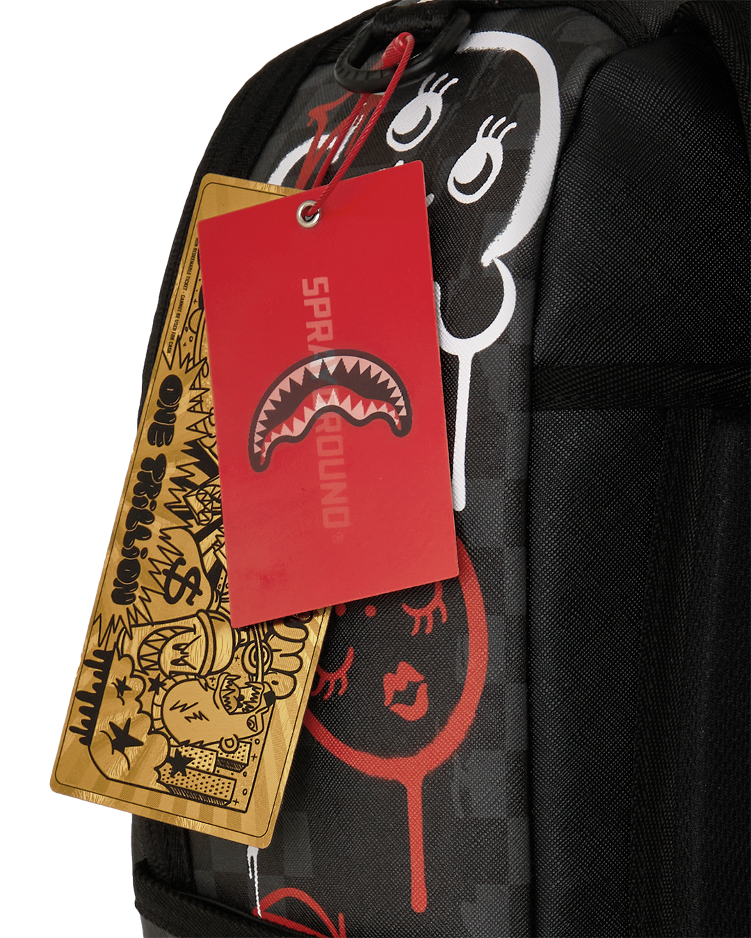 Sprayground Hello Kitty Official Collab - Fresh Paint Backpack