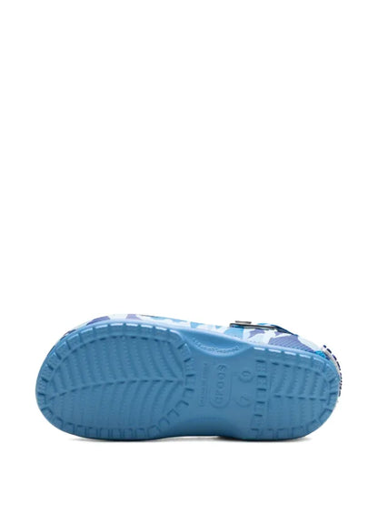 BAPE BLACK *A BATHING APE® x Crocs Classic "Blue Camo" clogs