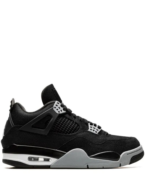 Air Jordan 4 "Black Canvas”
