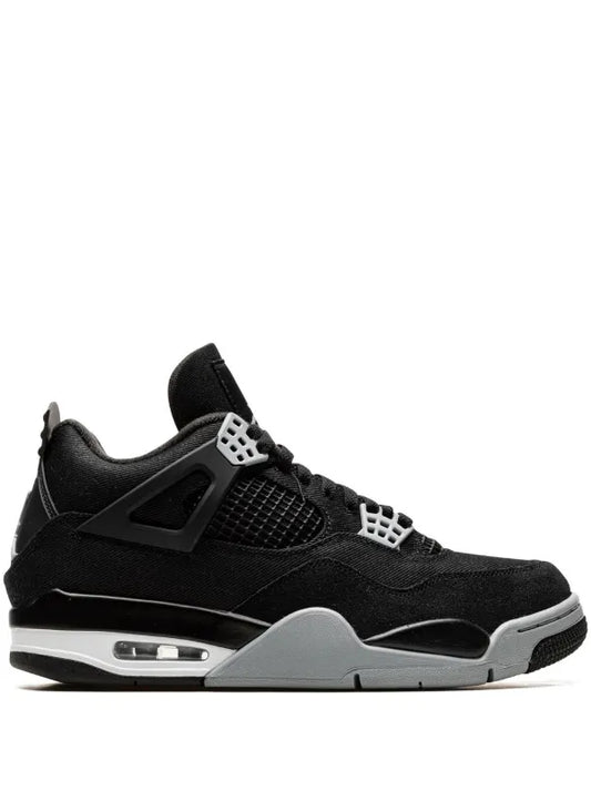 Air Jordan 4 "Black Canvas”