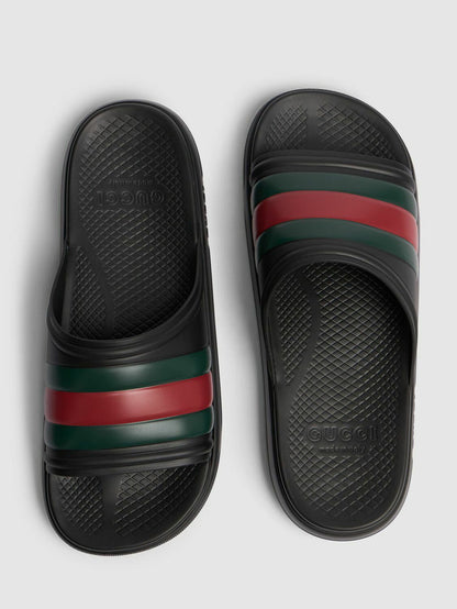 GUCCI Ace Rubber Slides