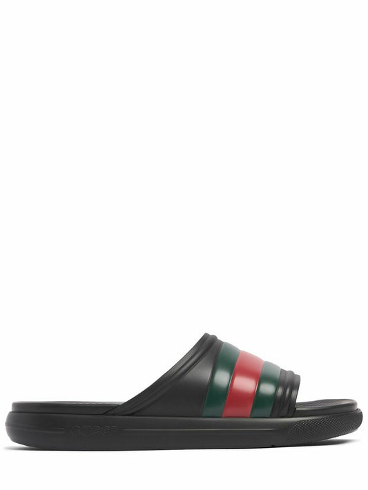 GUCCI Ace Rubber Slides