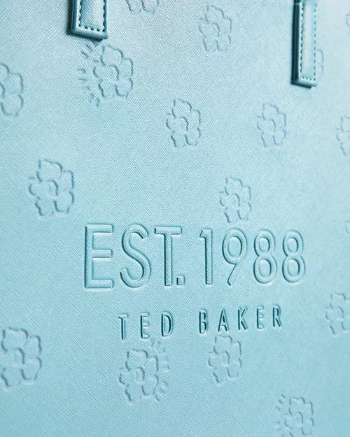 Ted Baker Lunacon Large Debossed Floral Icon Tote