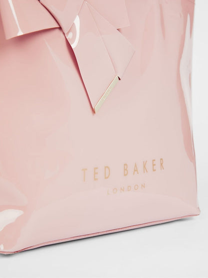 Ted Baker Pink Nicon Knot Bow Large Icon Bag