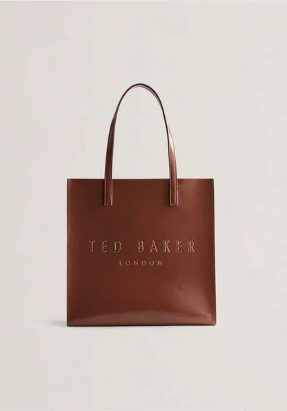 Ted Baker Crinkon Crinkle Large Icon Bag Taupe