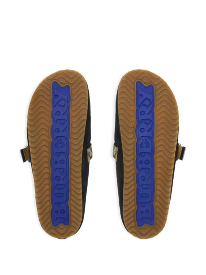 Burberry suede Urchin clogs