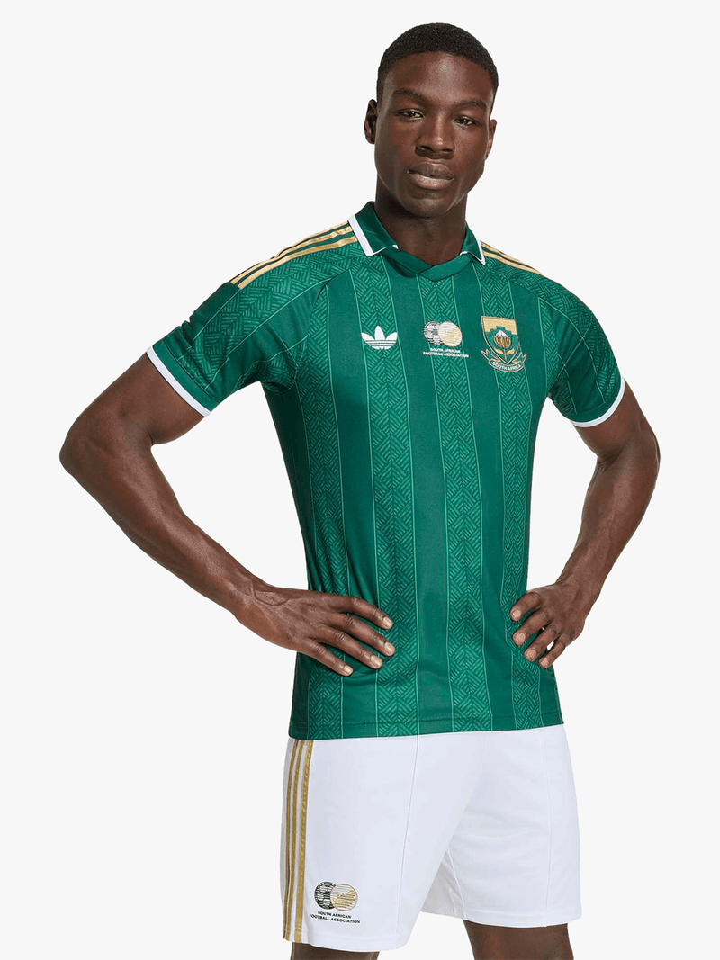 Adidas South Africa Bafana Away World Cup 26 Green Stadium Jersey