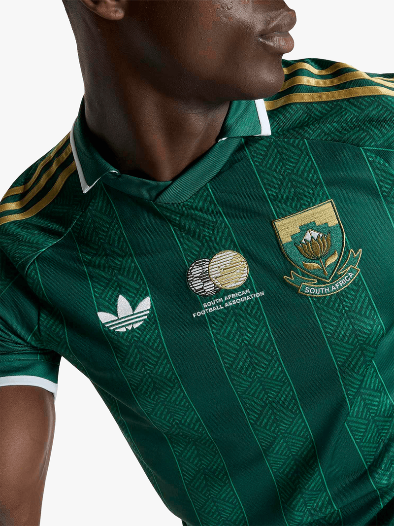 Adidas South Africa Bafana Away World Cup 26 Green Stadium Jersey