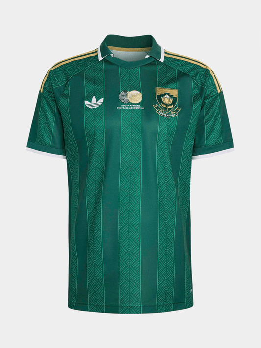 Adidas South Africa Bafana Away World Cup 26 Green Stadium Jersey
