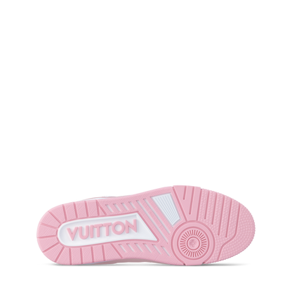 LOUIS VUITTON LV TRAINER WHITE PINK FULLY BOXED