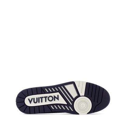 LOUIS VUITTON DENIM TRAINERS ‘INDIGO BLUE’ FULLY BOXED