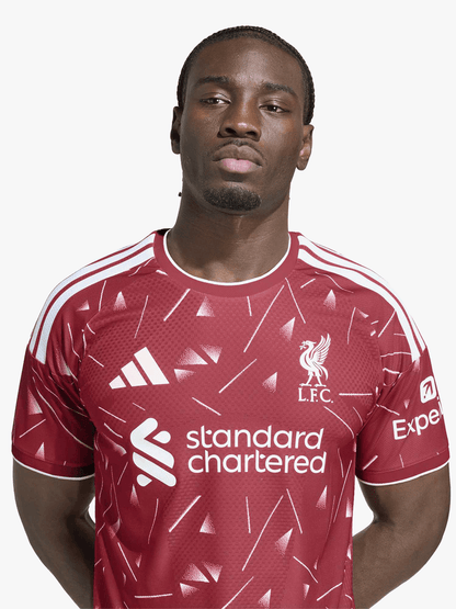 Adidas Mens Liverpool Home 26/27 Red Authentic Jersey