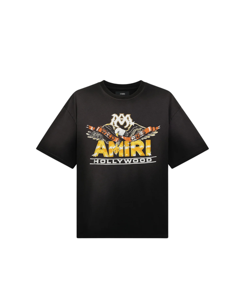 Amiri Eagle Oversized Tee - "Black"