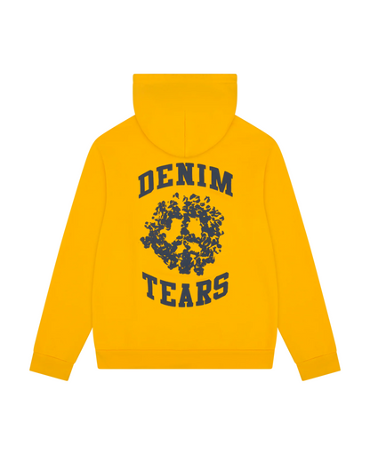 Denim Tears Denim University Zip Hoodie - "Yellow"