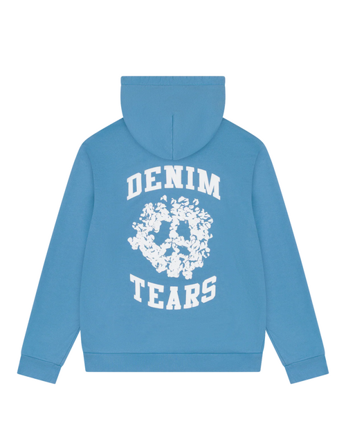 Denim Tears Denim University Zip Hoodie - "Light Blue"