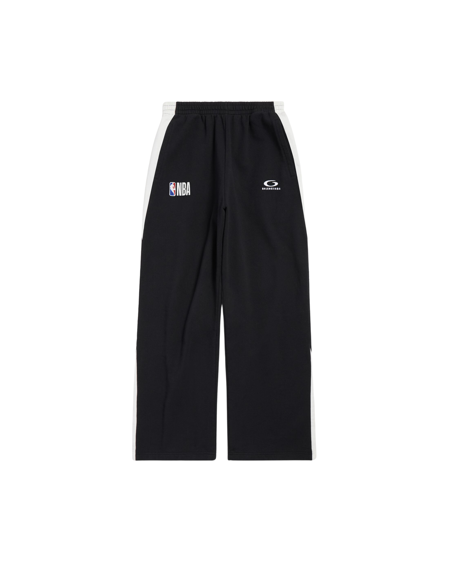 Balenciaga x NBA Collaboration Oversized Sweatpants - "Black"