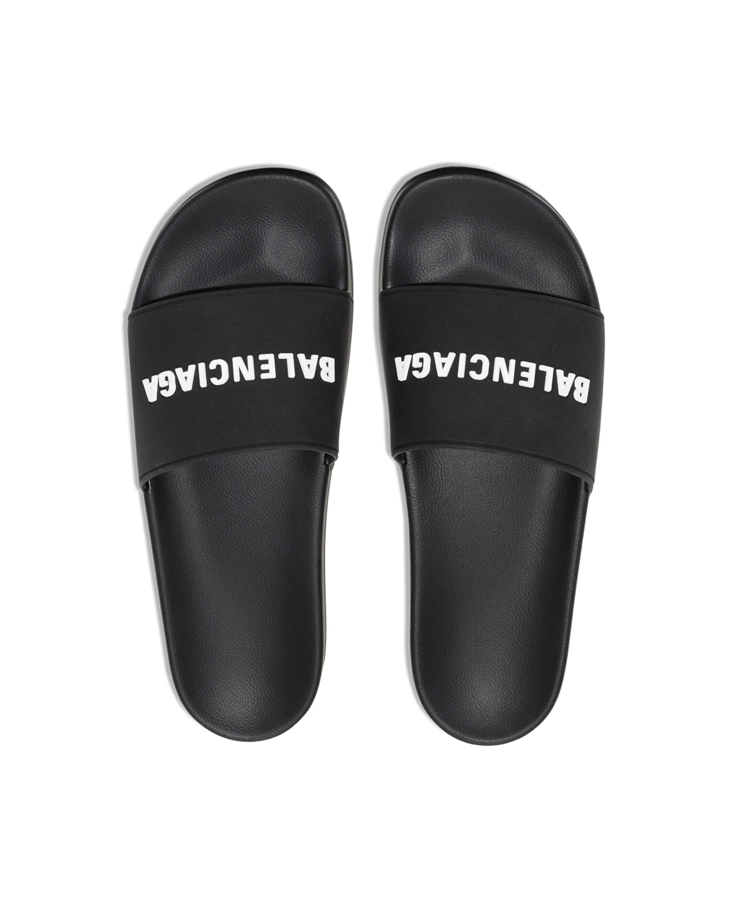 Balenciaga Pool Slides - "Black/White"