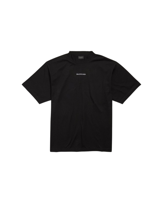 Balenciaga Back Medium Fit T-shirt - "Black"