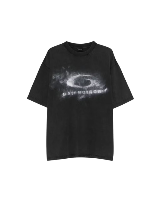 Balenciaga Medium Fit T-shirt - "Washed Black/White"