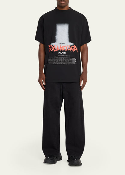 Balenciaga Oversized T-Shirt - "Black"