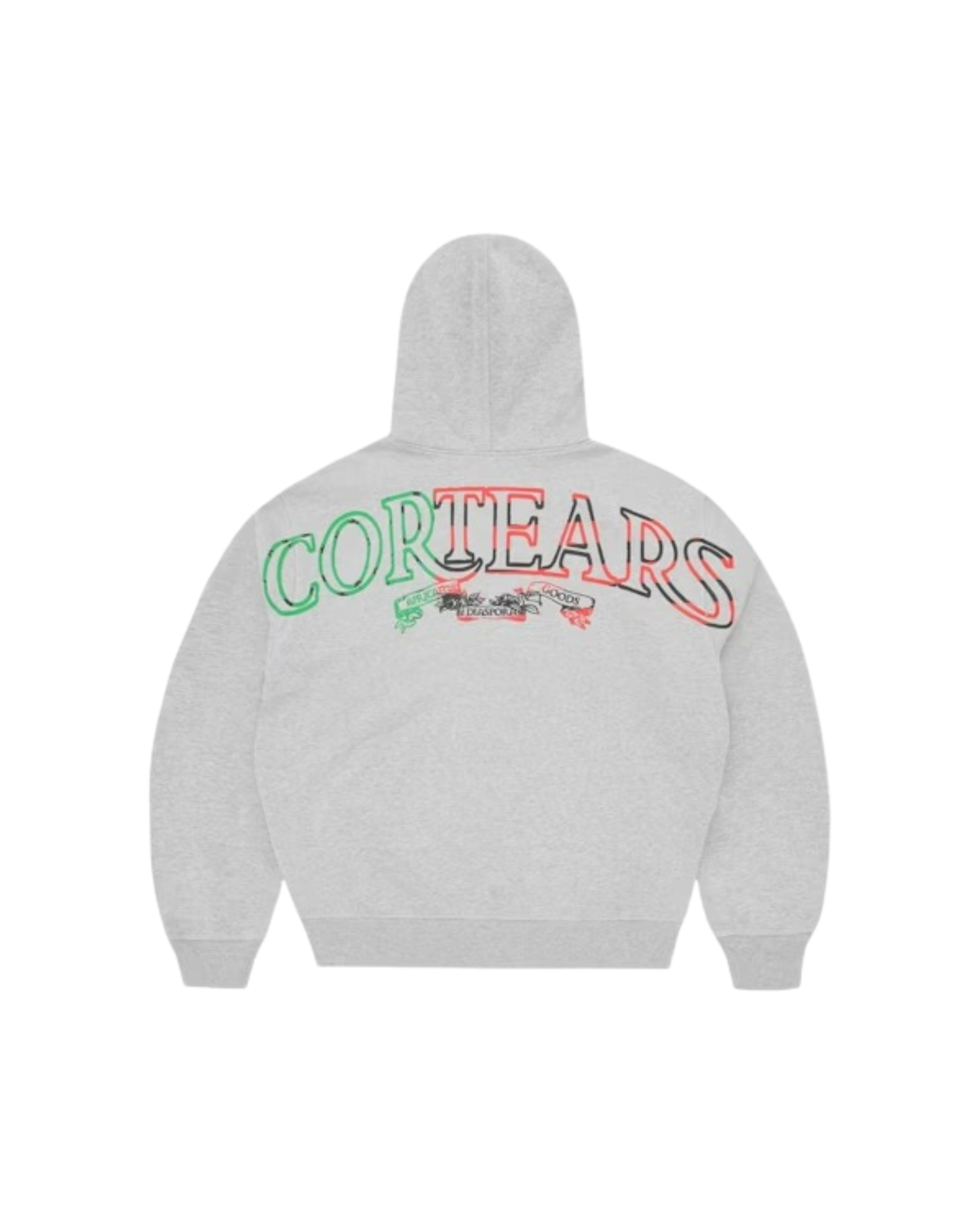 Corteiz x Denim Tears Cortears Royale Zip Hoodie - "Heather Grey"