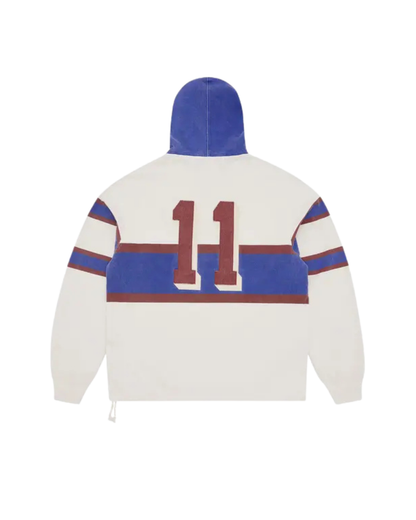 Corteiz Winger Hooded Rugby - "Off White"