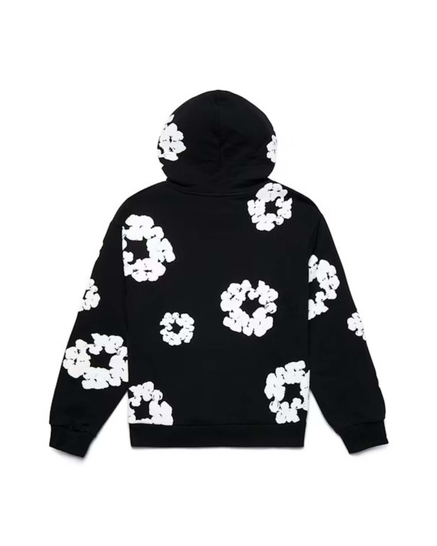 Denim Tears The Cotton Wreath Hoodie - "Black/White"