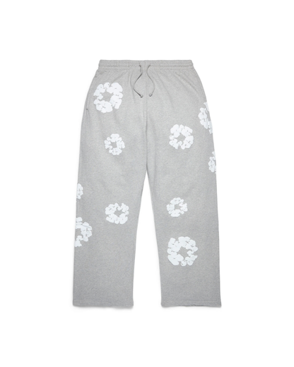 Denim Tears Cotton Wreath Baggy Sweatpants - "Grey"