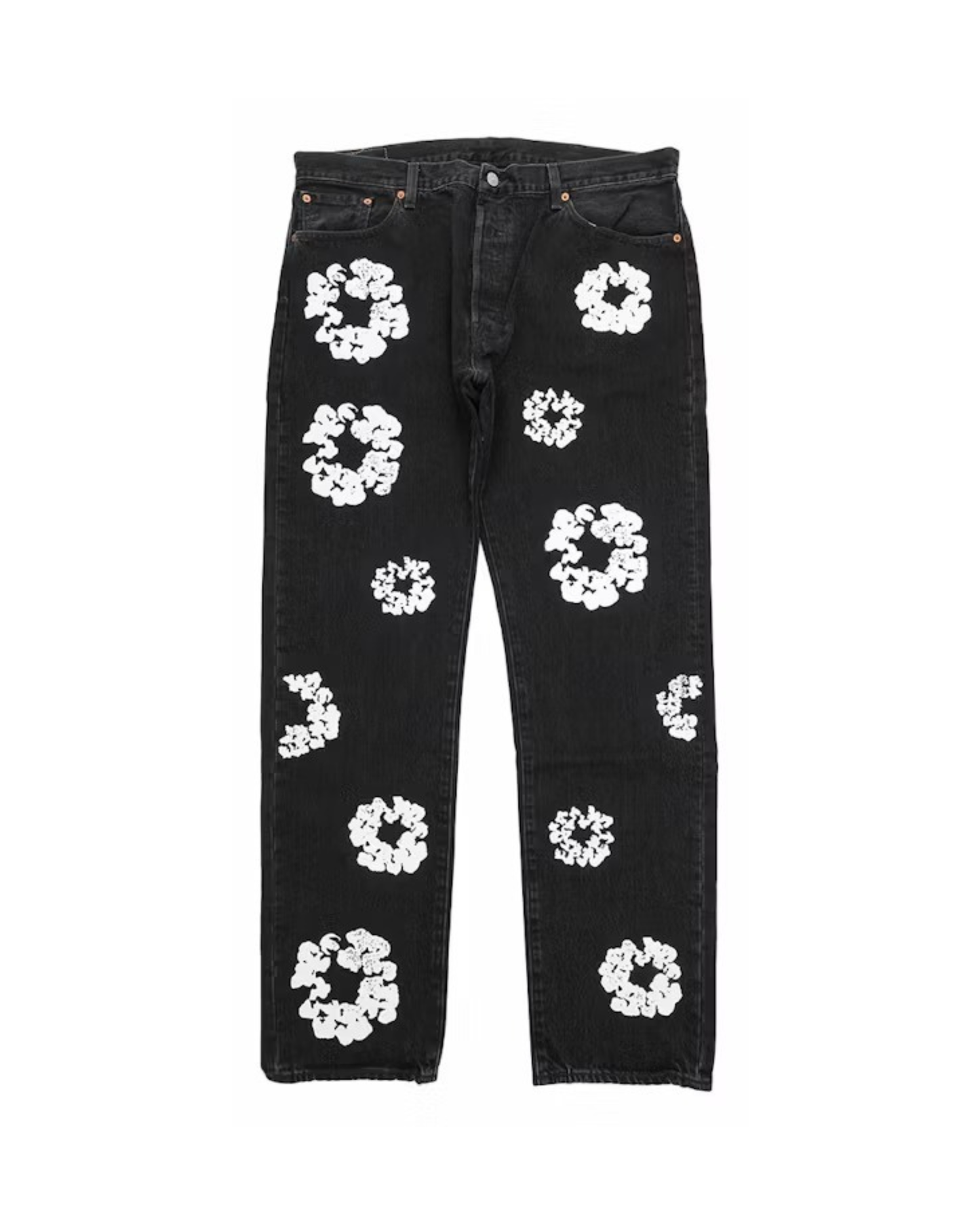Denim Tears x Levi's Cotton Wreath Jean - "Black"