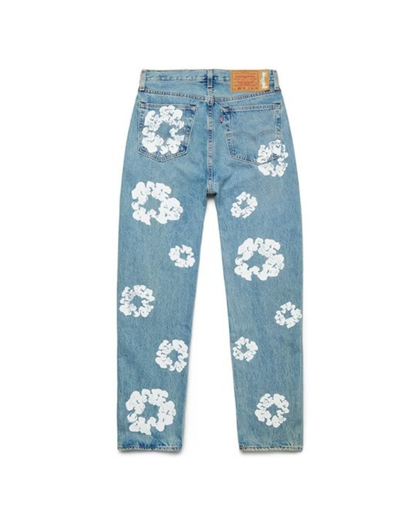 Denim Tears x Levi's Cotton Wreath Jean - "Light Wash"
