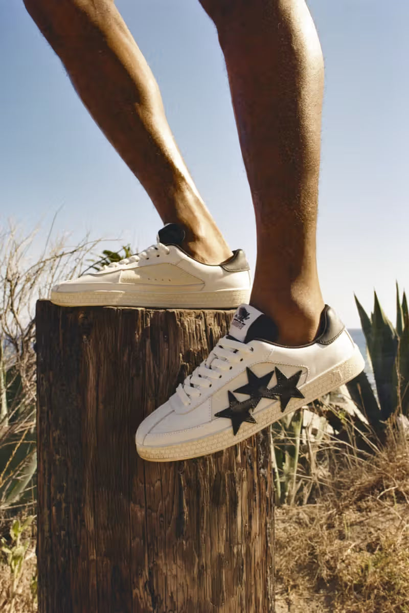 Amiri Pacific Sneakers - "White/Black"
