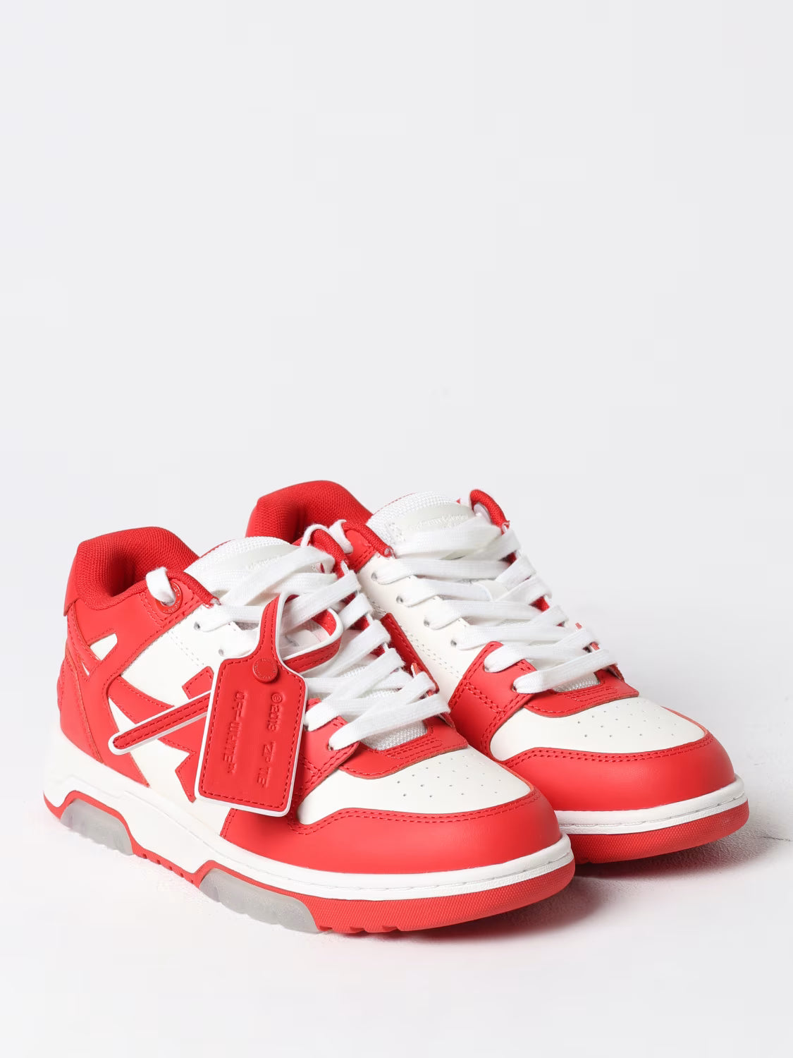 Off-White Out Of Office - "Bright Red White"