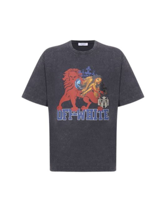 Off-White Royal Girl Skate T-shirt - "Black"
