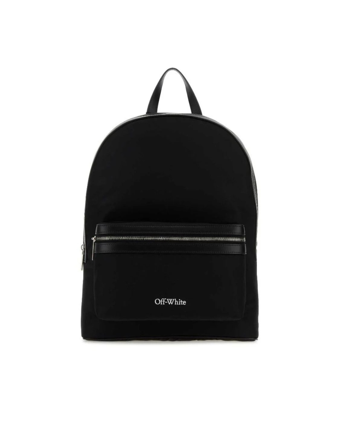Off-White Core Round Zipped Bag - "Black"