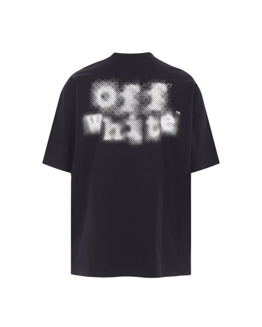 Off-White Dots Logo T-shirt - "Black/White"