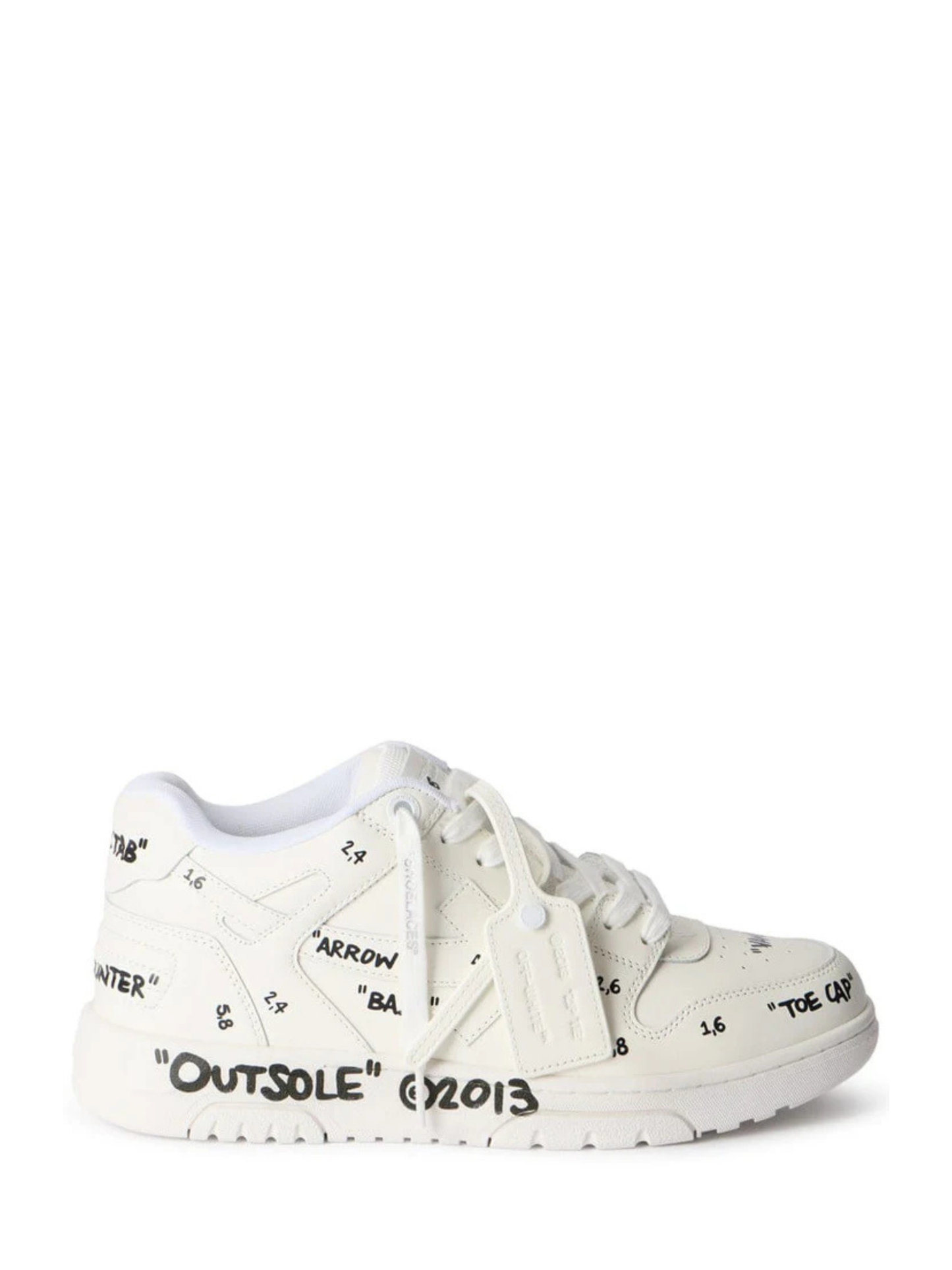 Off-White Out Of Office Graffiti Outsole - "White"