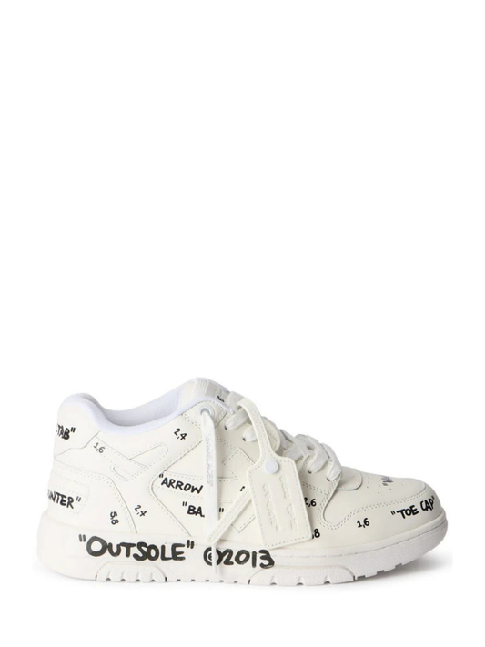 Off-White Out Of Office Graffiti Outsole - "White"