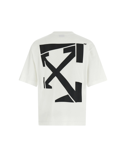 Off-White Run Arrow T-Shirt - "White/Black"